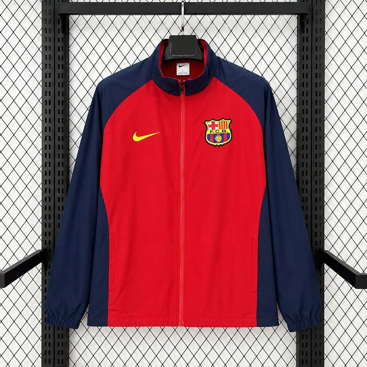 1998 Barcelona Retro Jacket Mens Kit Windbreaker Yupoo 5 2