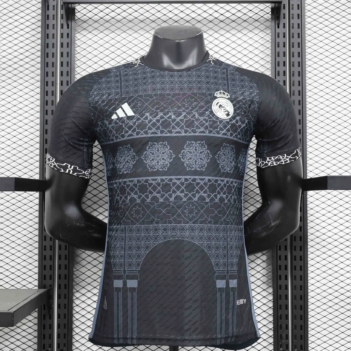 24-25 Real Madrid Special Edition Black Kit Player Version Shirt Best Wholesale Yupoo 8