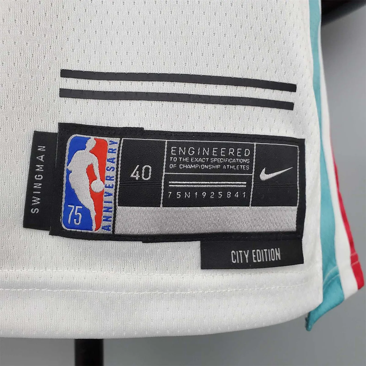 2022 season Leonard #2 Spurs City Edition white 5