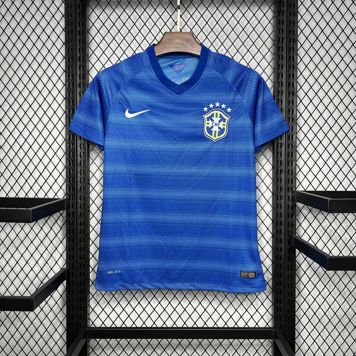 2014 Brazil Away Retro Kit Vintage Uniform AAAAJersey Supplier Yupoo 7