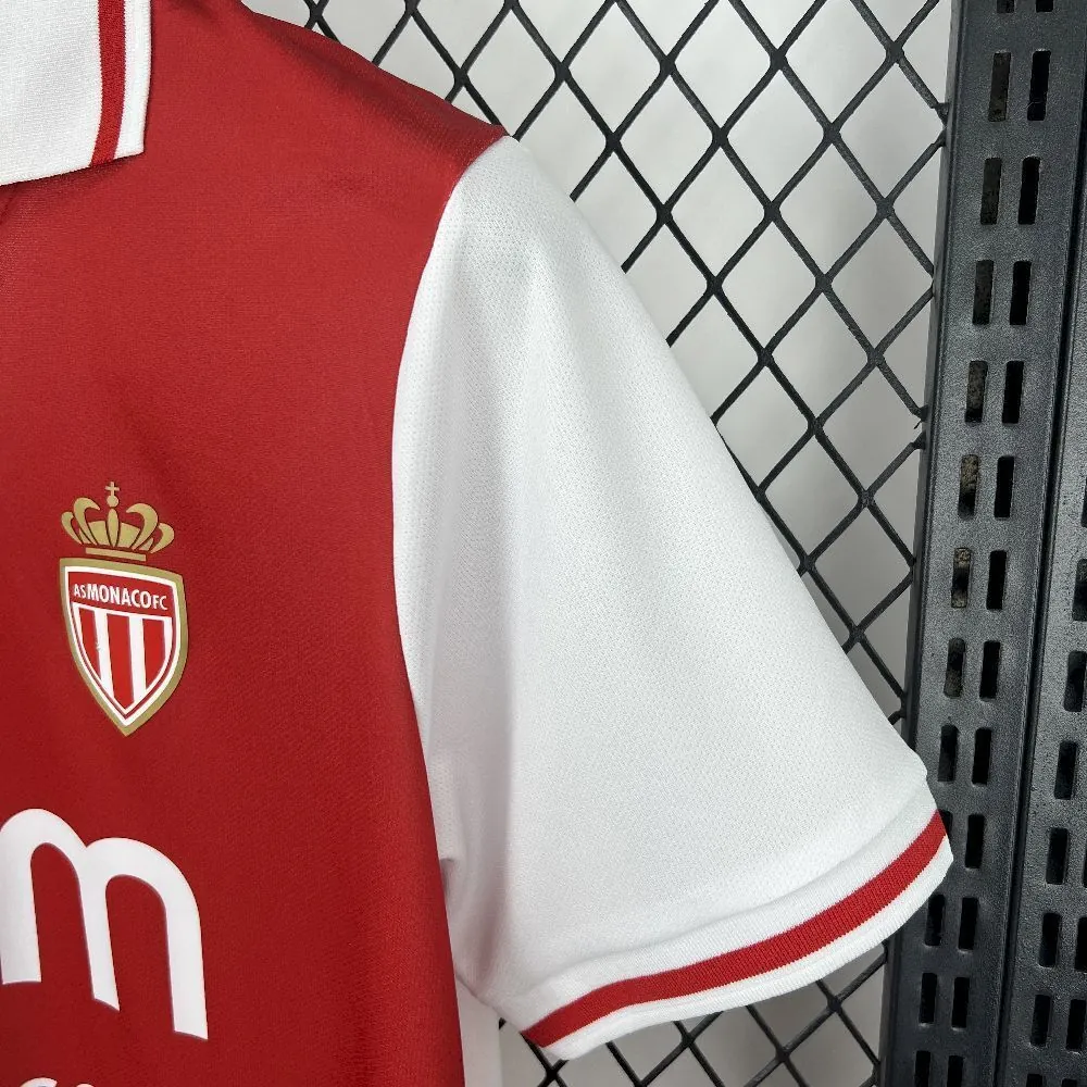 25-26 Monaco Home Shirt Football Apparels ete Sino AAAAJersey Supply Yupoo 6