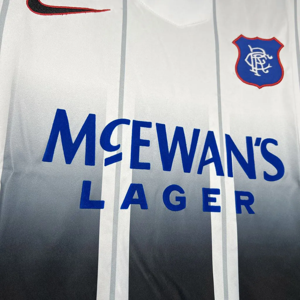 97-99 Rangers Away Retro Kit Vintage Shirt Sport AAAAJersey Yupoo 5