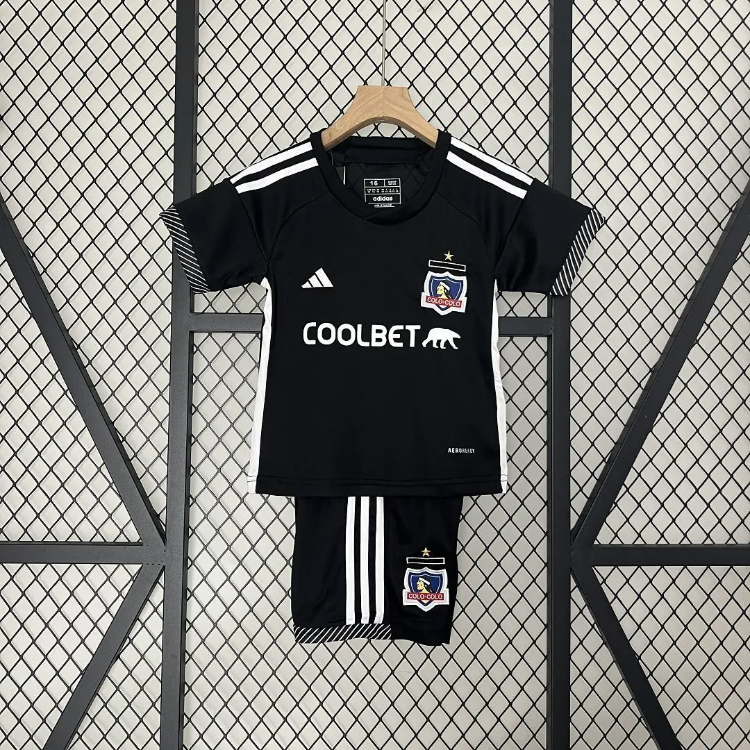 24-25 Colo-Colo Away Kid Kits Children Sets Jersey Supplier Yupoo 8