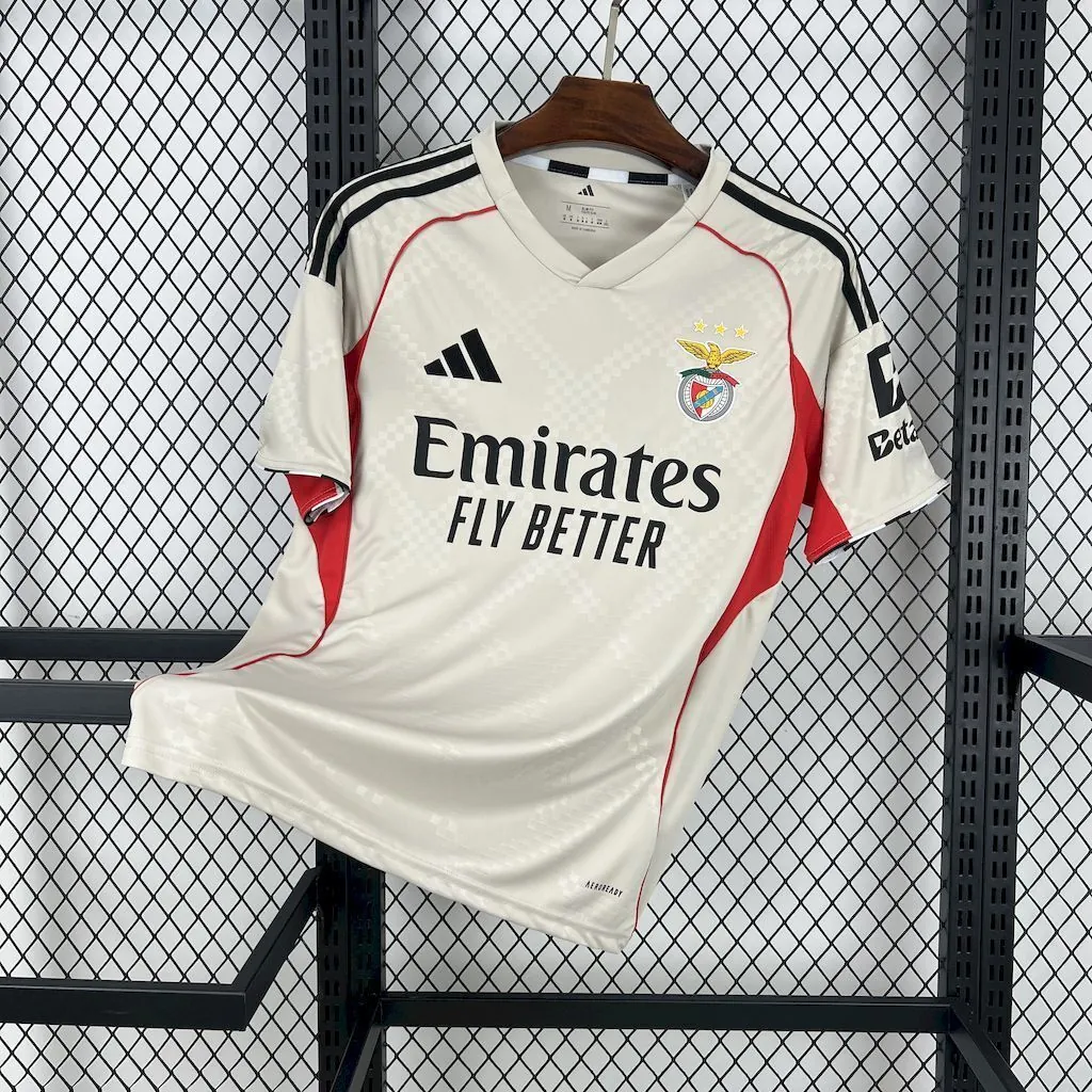 25-26 Benfica Away Kit Football T-Shirt AAAAJersey Supply Yupoo 7