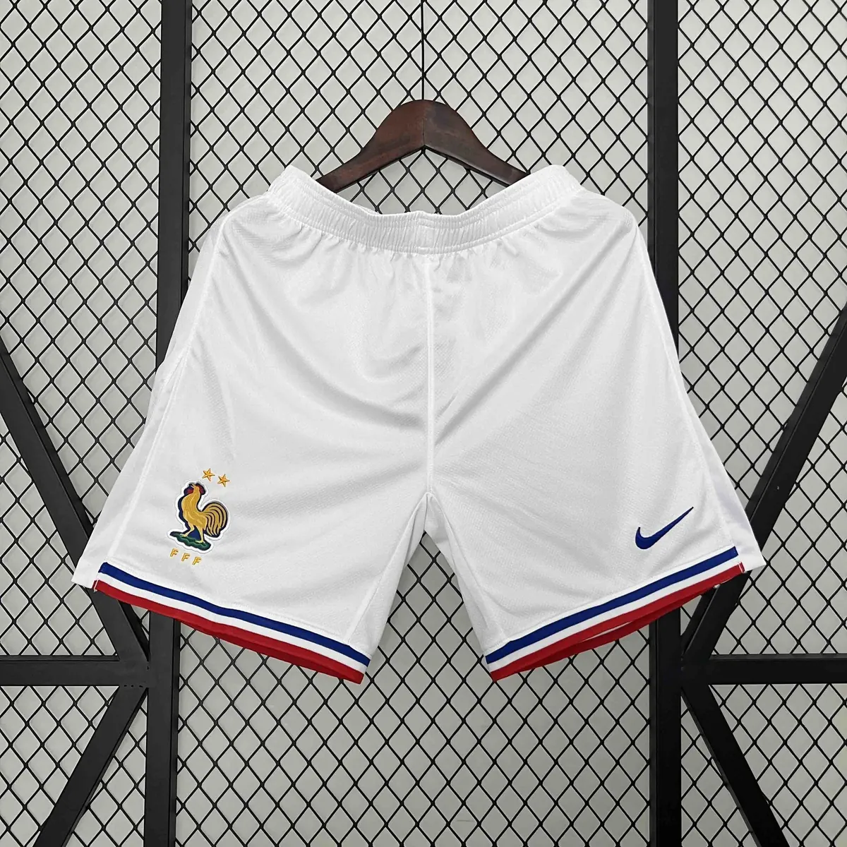 2024 France Home Shorts UEFA Euro 2024 Football Uniform AAAAJerseys Dropshipping Yupoo 2