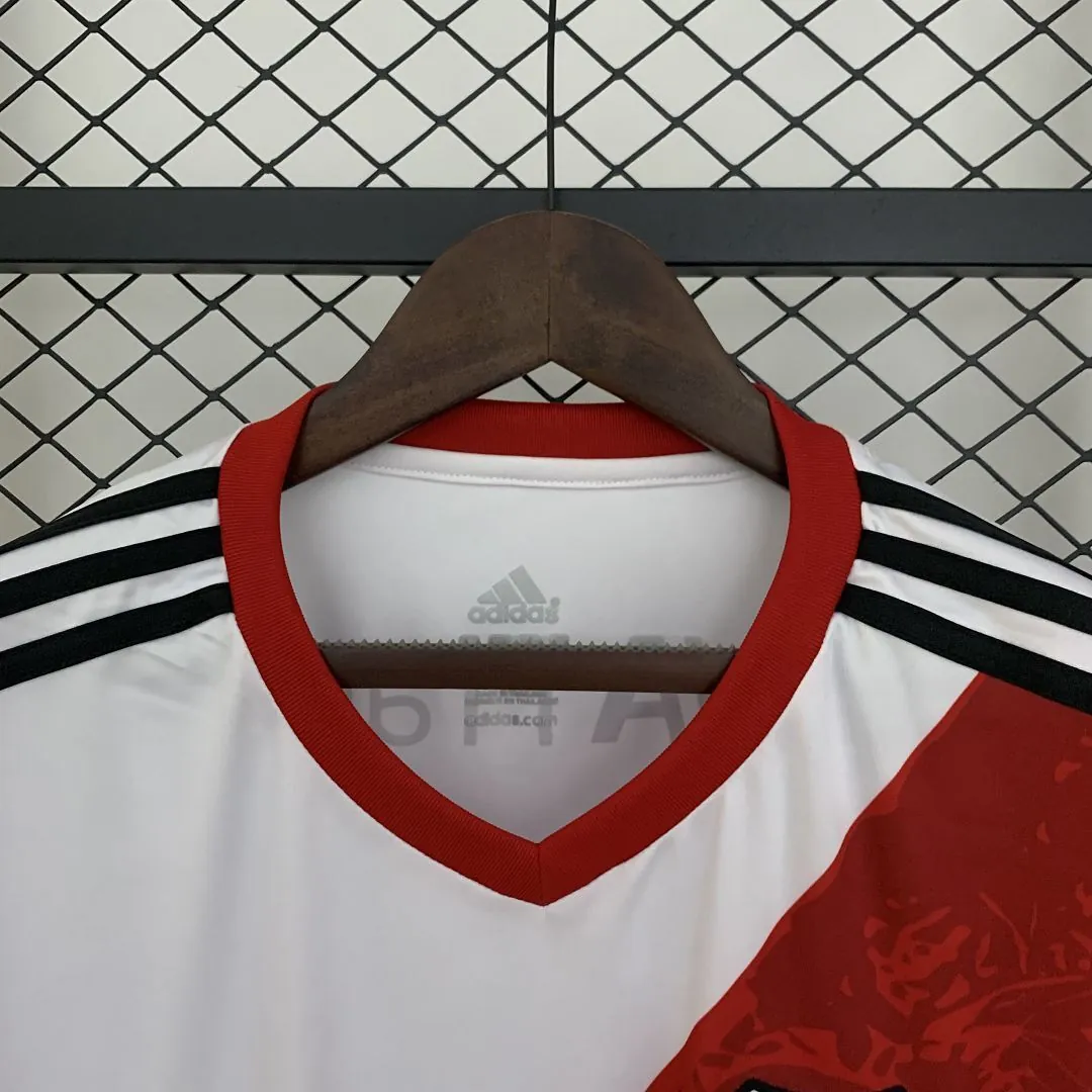 13-14 River Plate Home Retro Kit Vintage Shirt AAAAJersey Dropship Yupoo 8