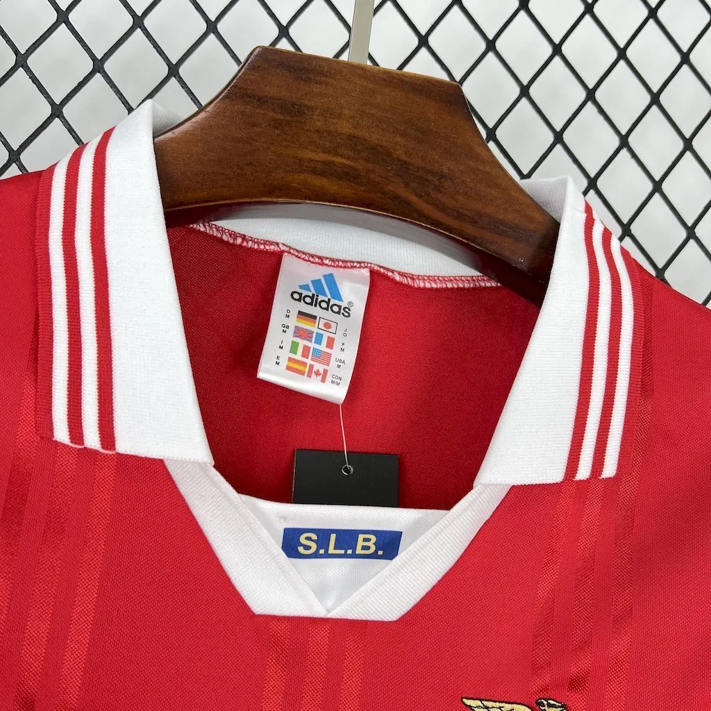 97-98 Benfica Home Retro Kit Vintage Shirt AAAAJersey Supply Yupoo 3