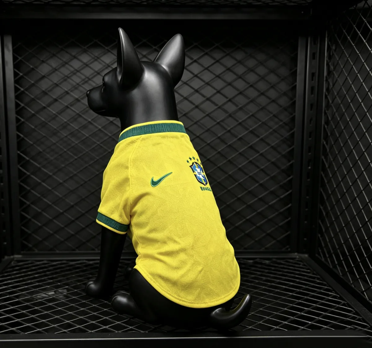 2026 World Cup Brazil Home Kit Pet Jersey Yupoo 3 3