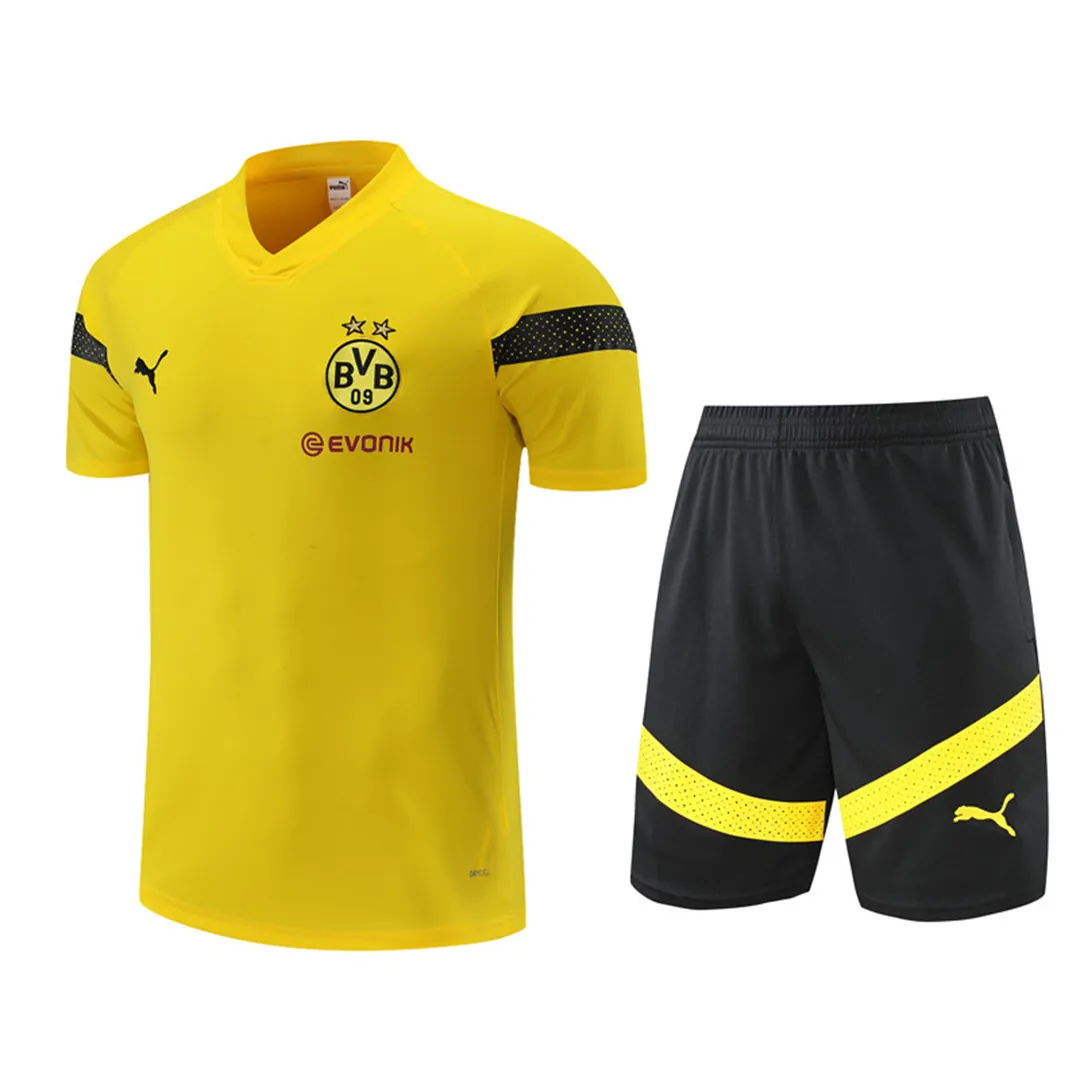 22-23 Dortmund training suit yellow 13