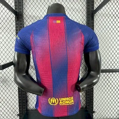 25-26 Barcelona x Travis Scott Edition Home Kit Player Version Shirt AAAAJersey Supply Yupoo 1