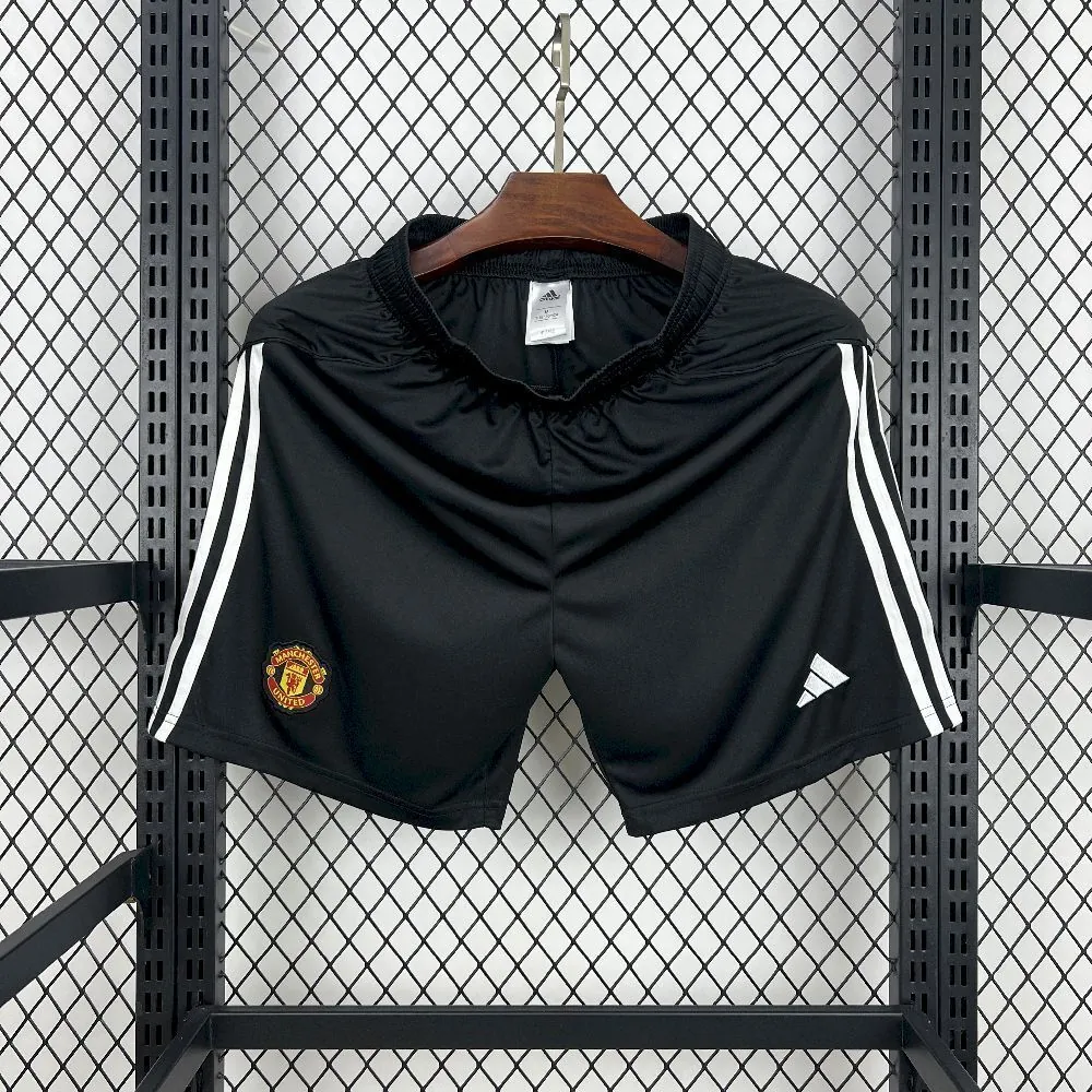 25-26 Manchester United Home Kit Shorts Soccer AAAAJersey Yupoo S-2XL 5