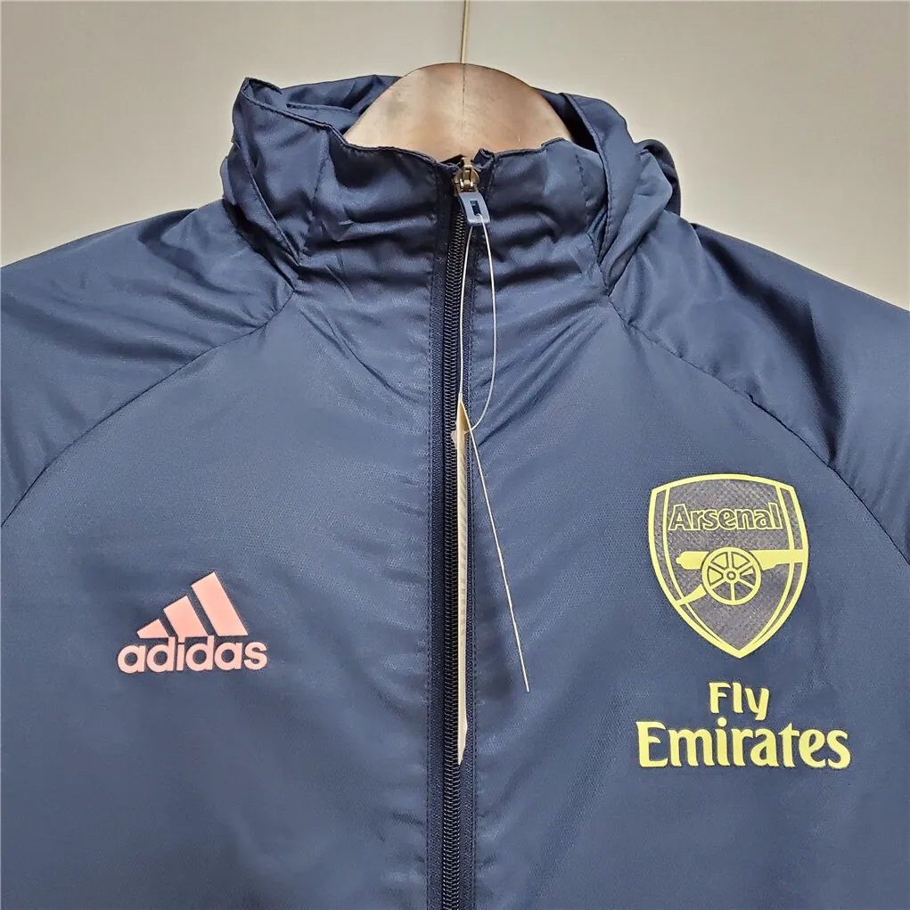 20-21 Arsenal royal blue windbreaker 7