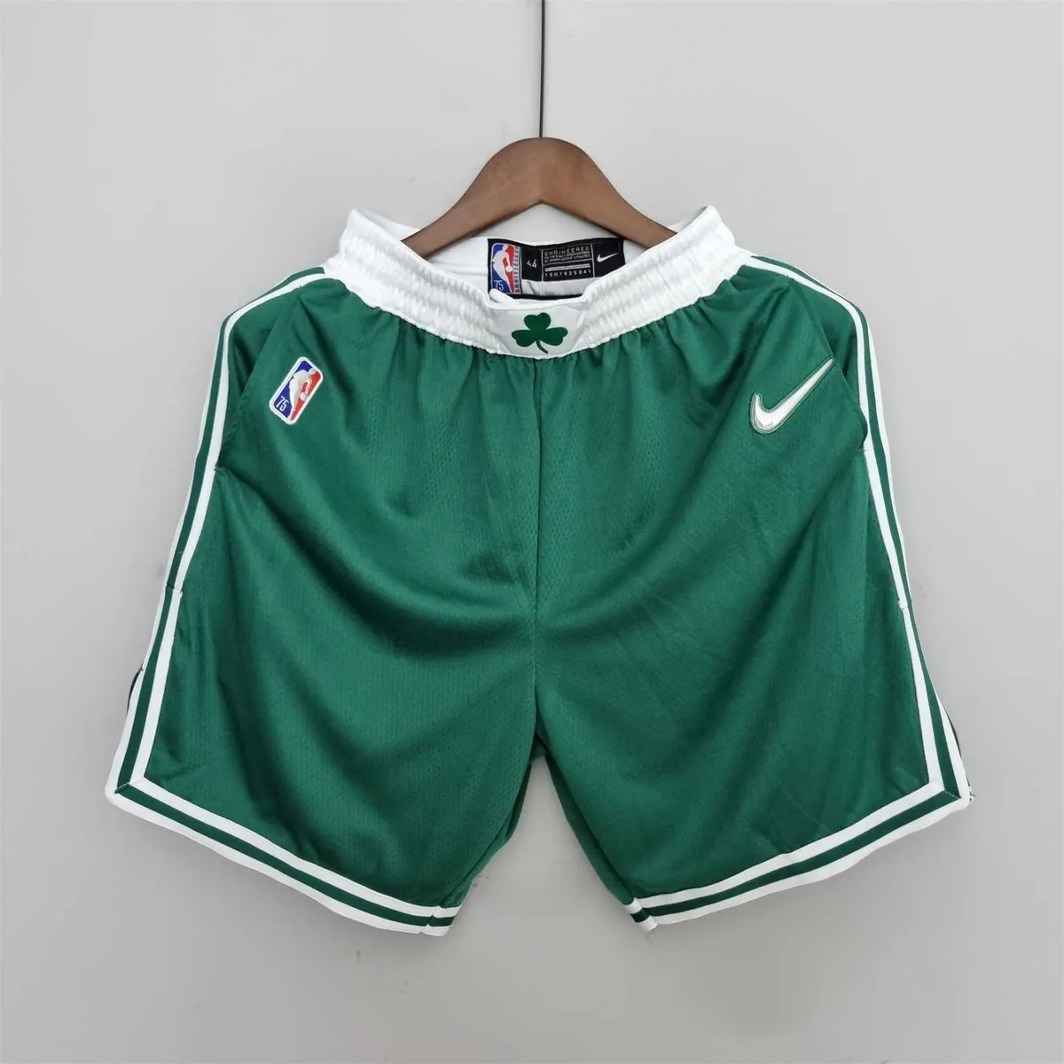75th Anniversary Boston Celtics Green Shorts NBA 8