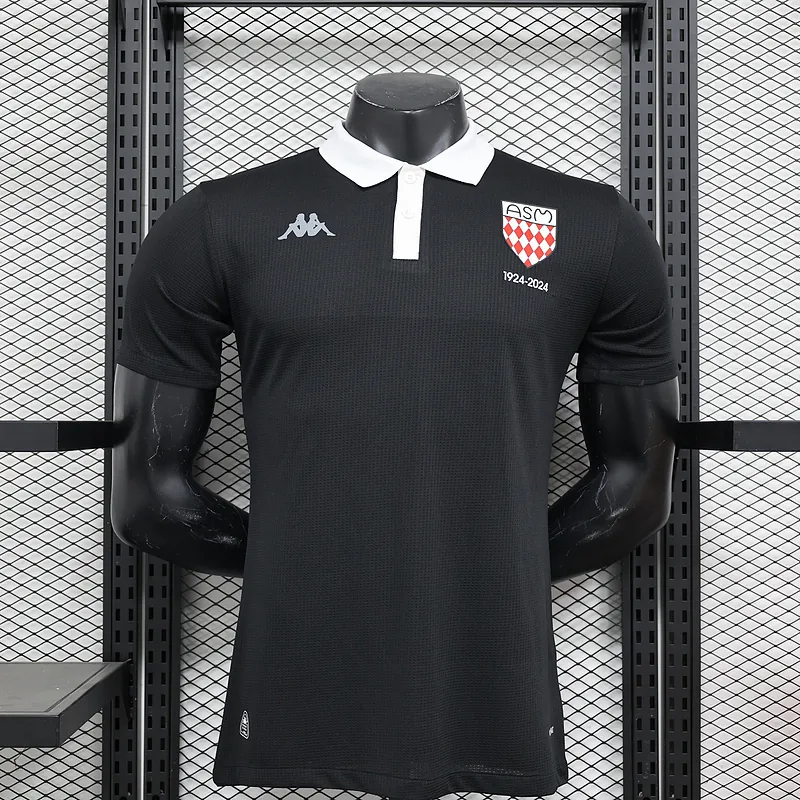 24-25 Monaco 100th Aniversary Special Edition Player Version Shirt Soccer AAAAJersey Yupoo 9