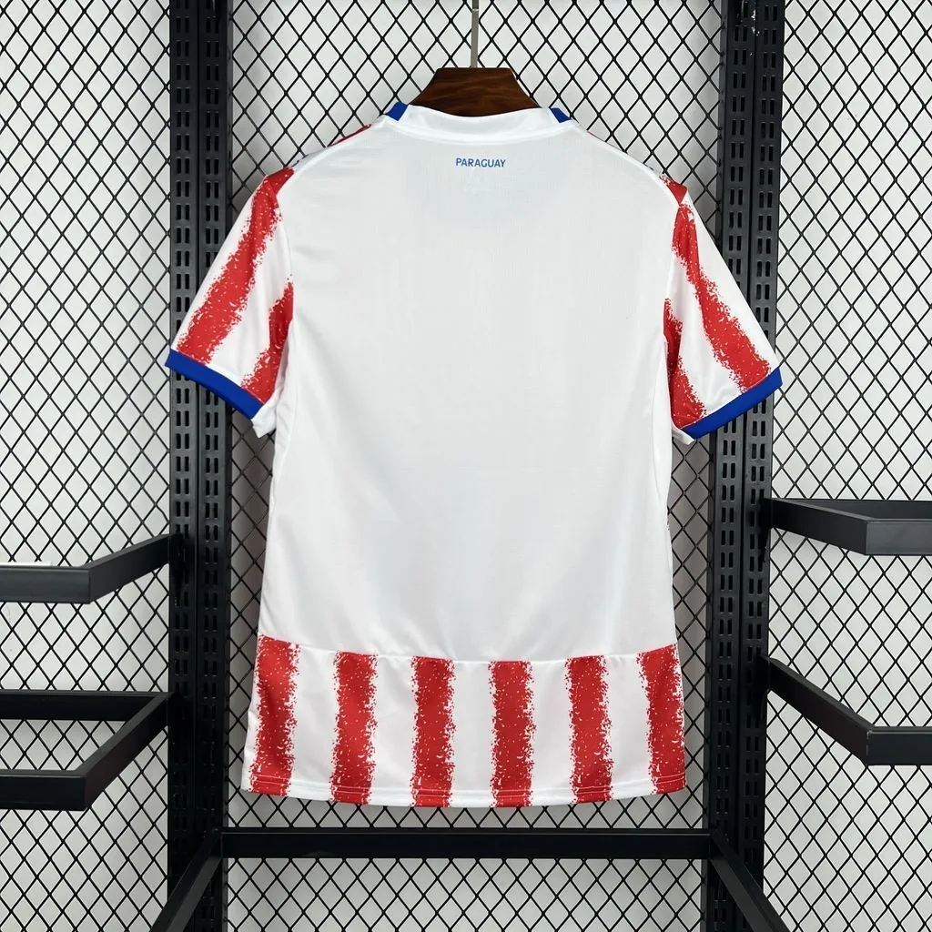 2026 Paraguay World Cup FIFA Home Mens Kit Football T-Shirt AAAAJersey Supply Yupoo7 1