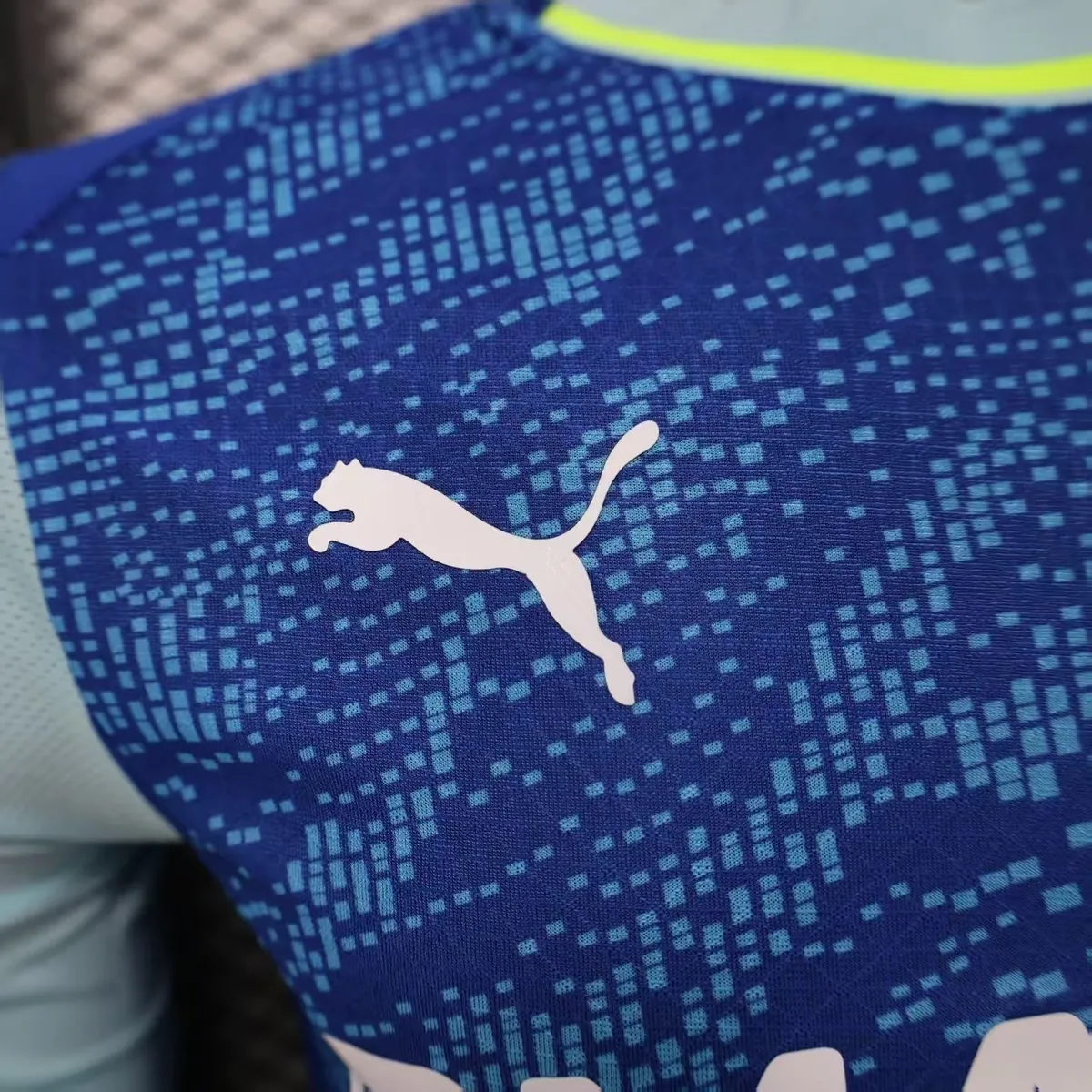 25-26 Marseille Third Away Blue Player Version Kit Football T-Shirt AAAAJersey Supply Yupoo 1