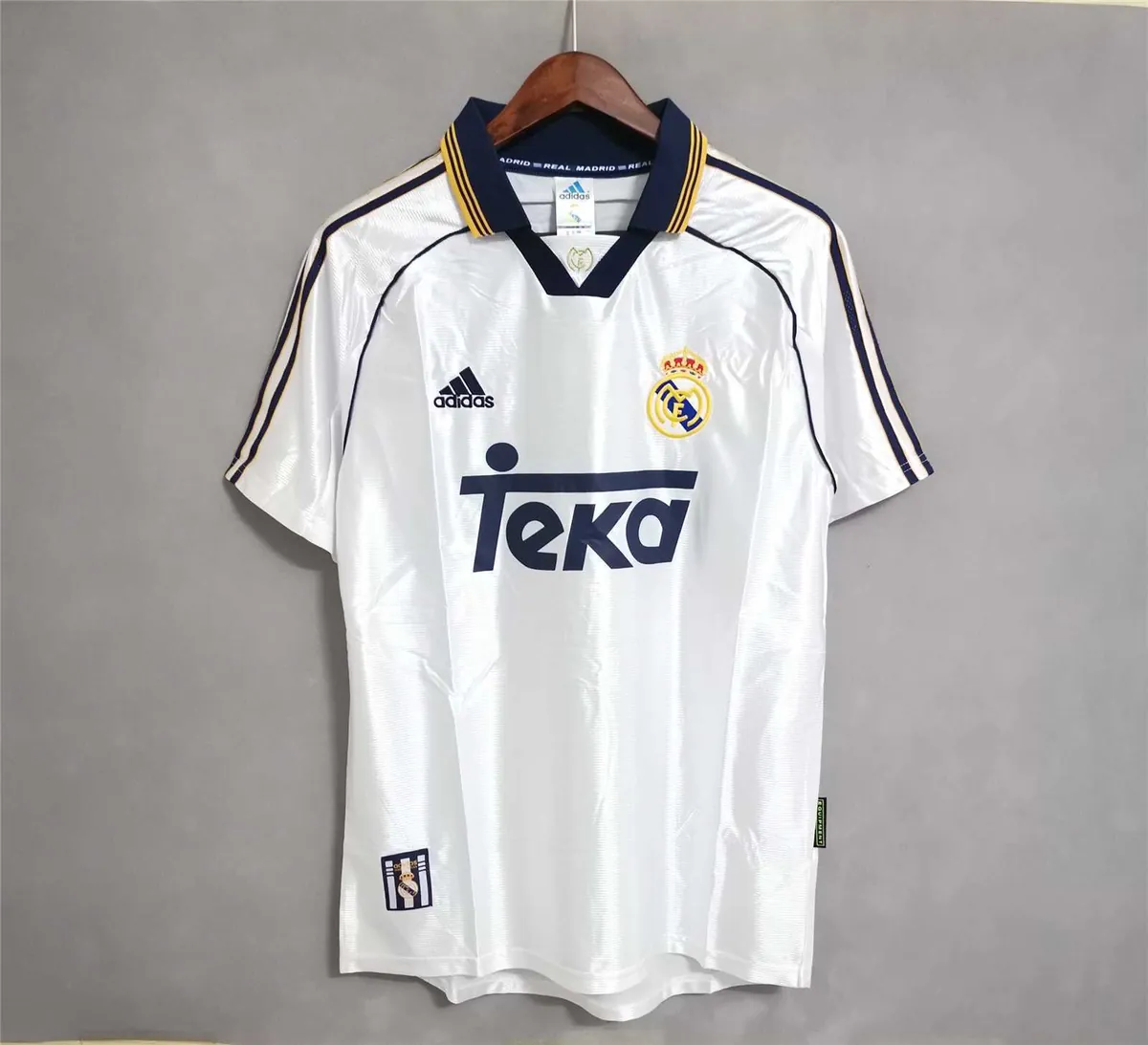 98-00 Real Madrid home white 6