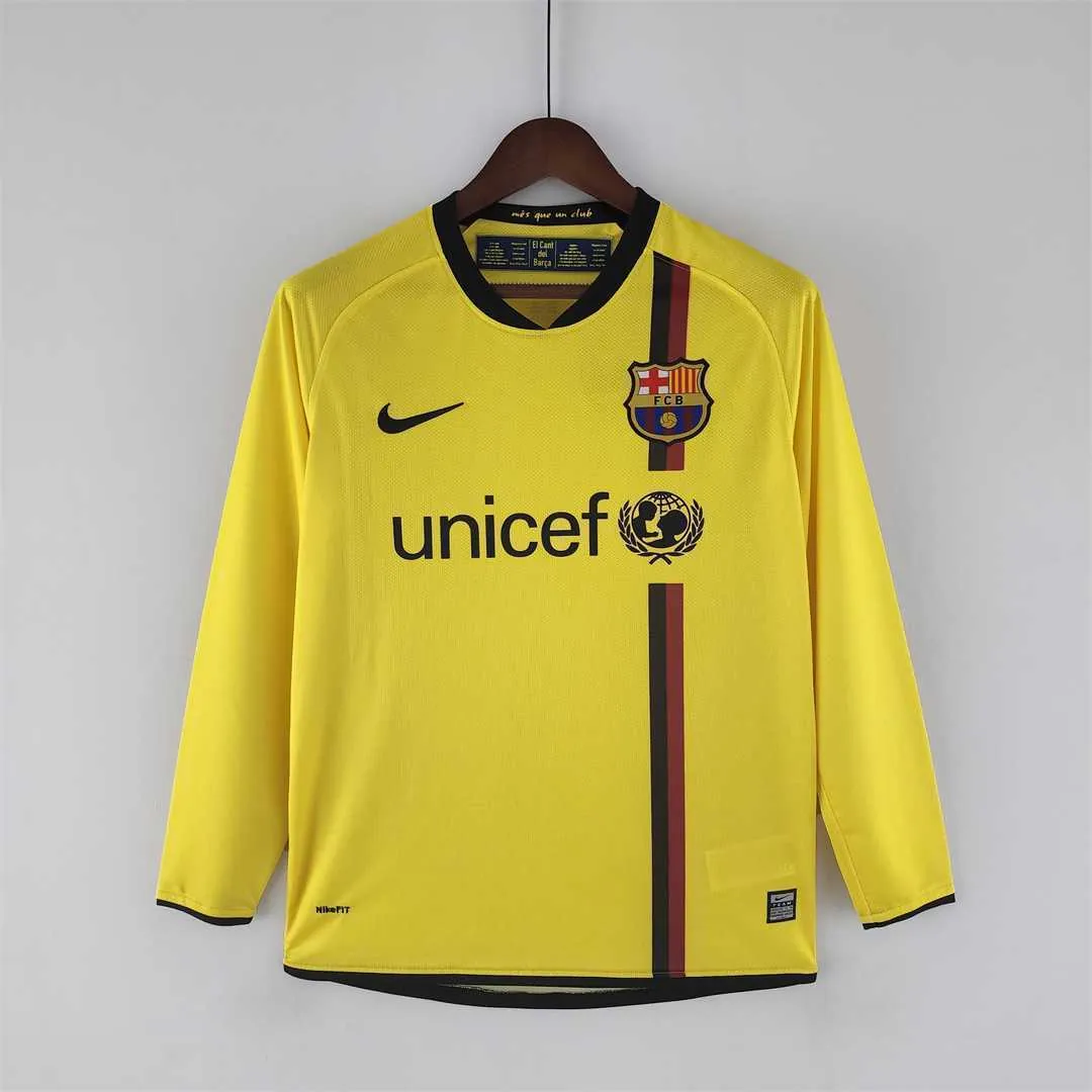 08-09 Barcelona away long sleeve 10
