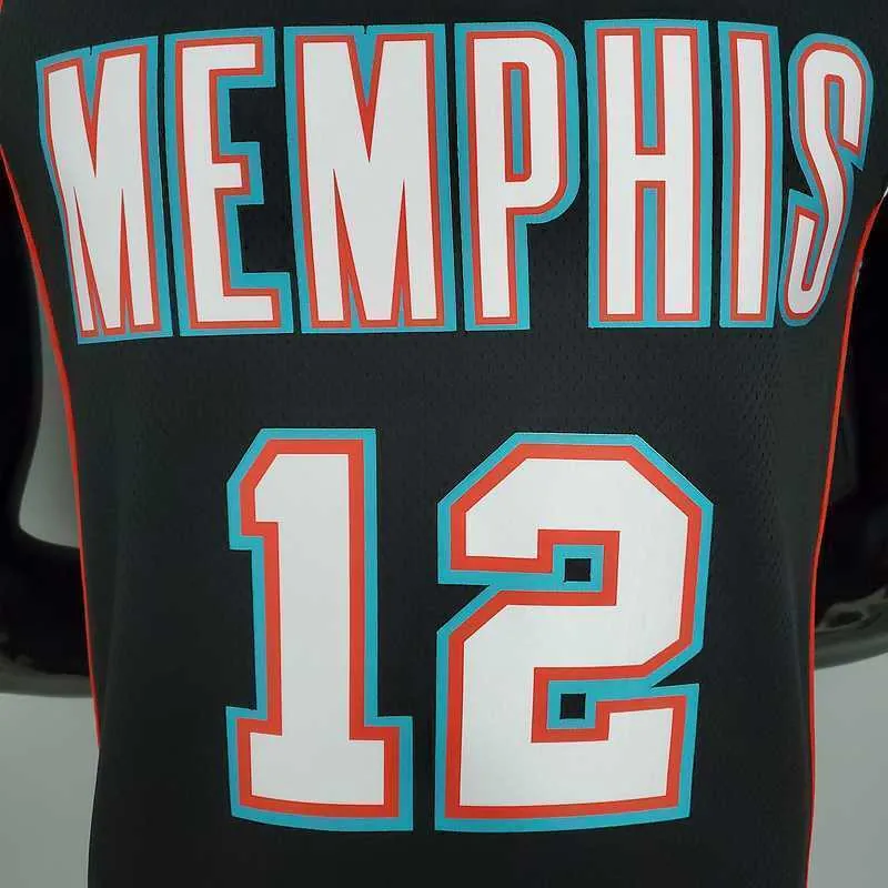 MORANT#12 Grizzlies Retro Black 2