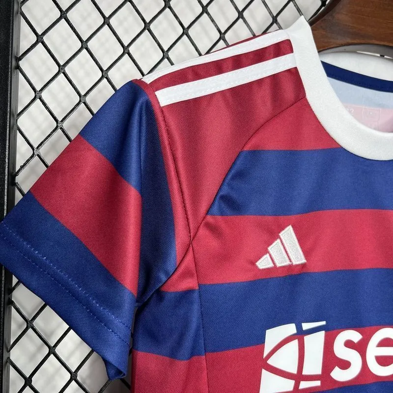 24-25 Newcastle Away Kid Kits Youth Apparels Football AAAAJersey Yupoo 1