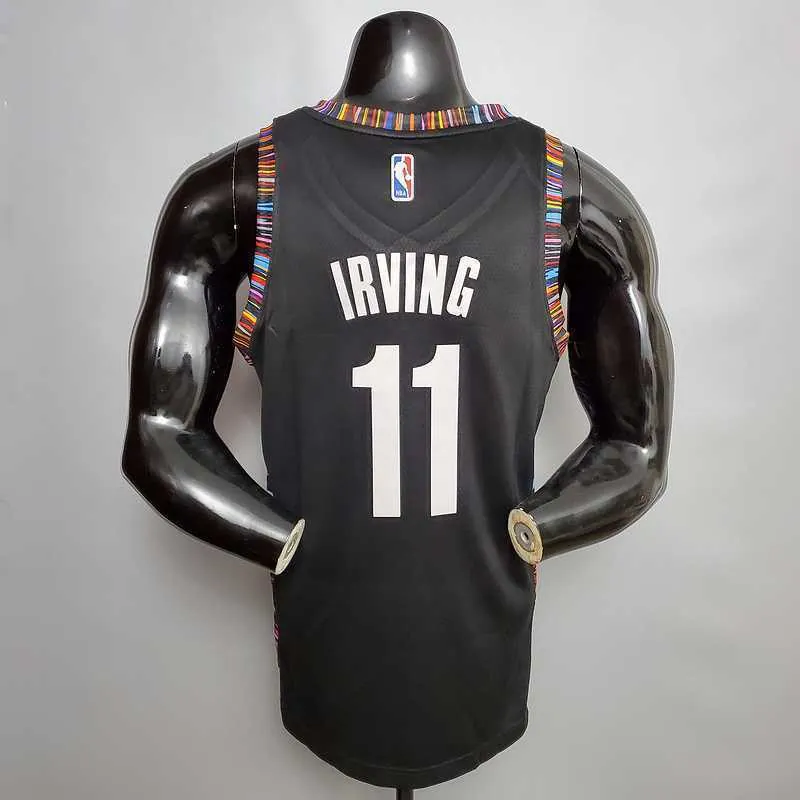 Irving #11 Brooklyn Nets City version black 2