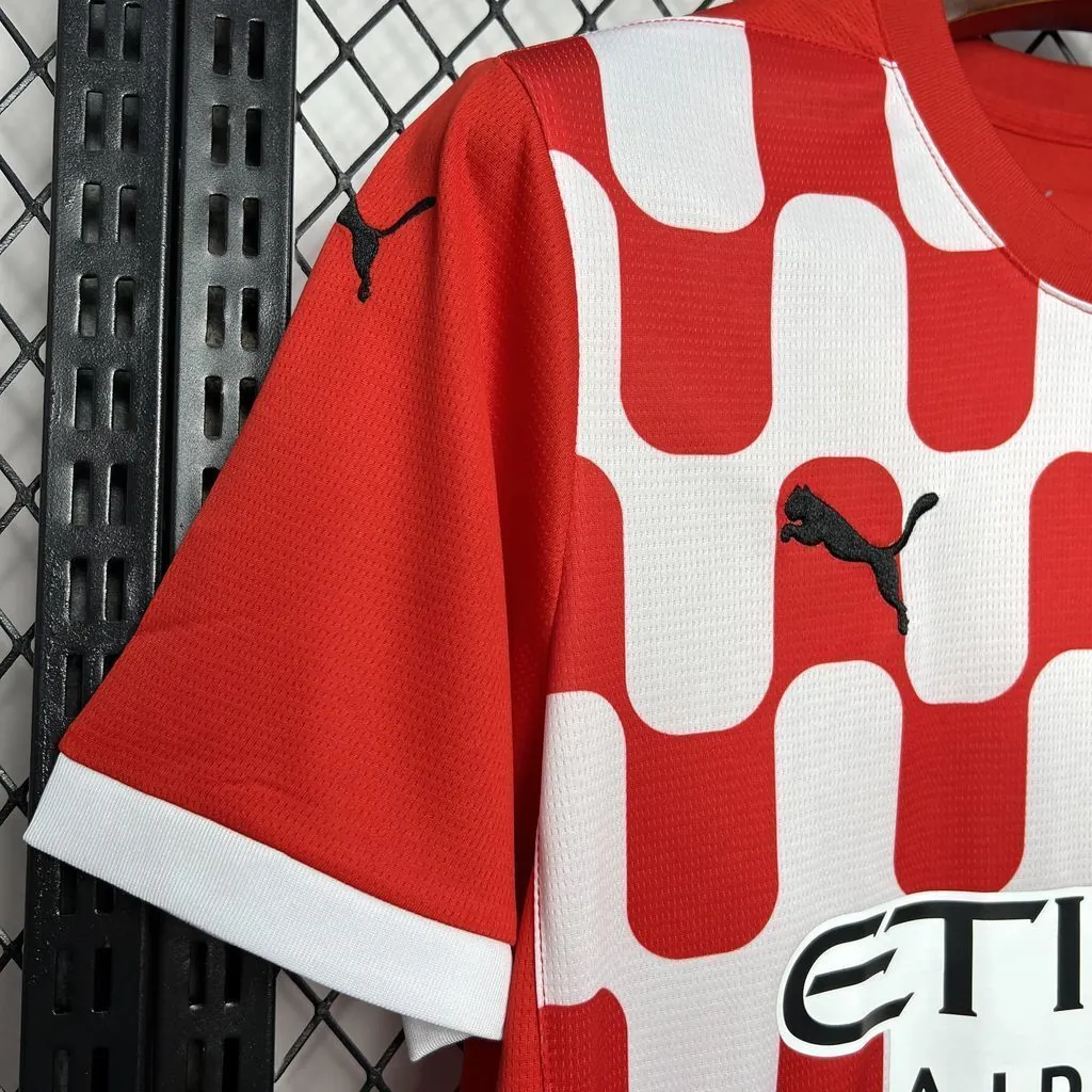 24-25 Girona Home Kit Football Apparels Sport AAAAJersey Yupoo 3