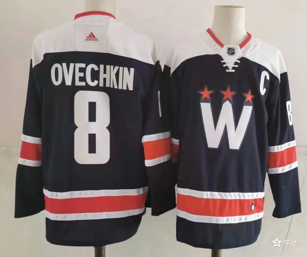 Washington Capitals ice hockey jersey M-3XL 华盛顿首都队冰球服 6