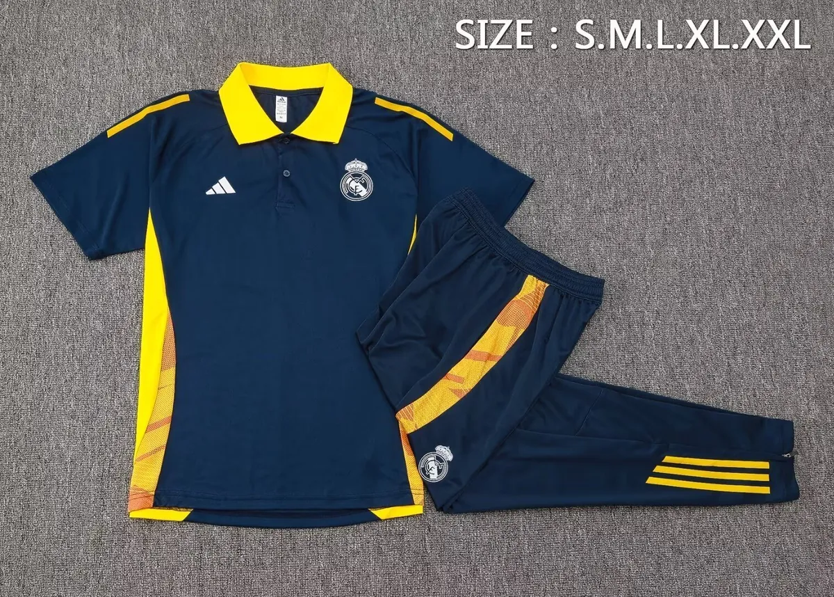 24-25 Real Madrid Polo Football Shirts 1