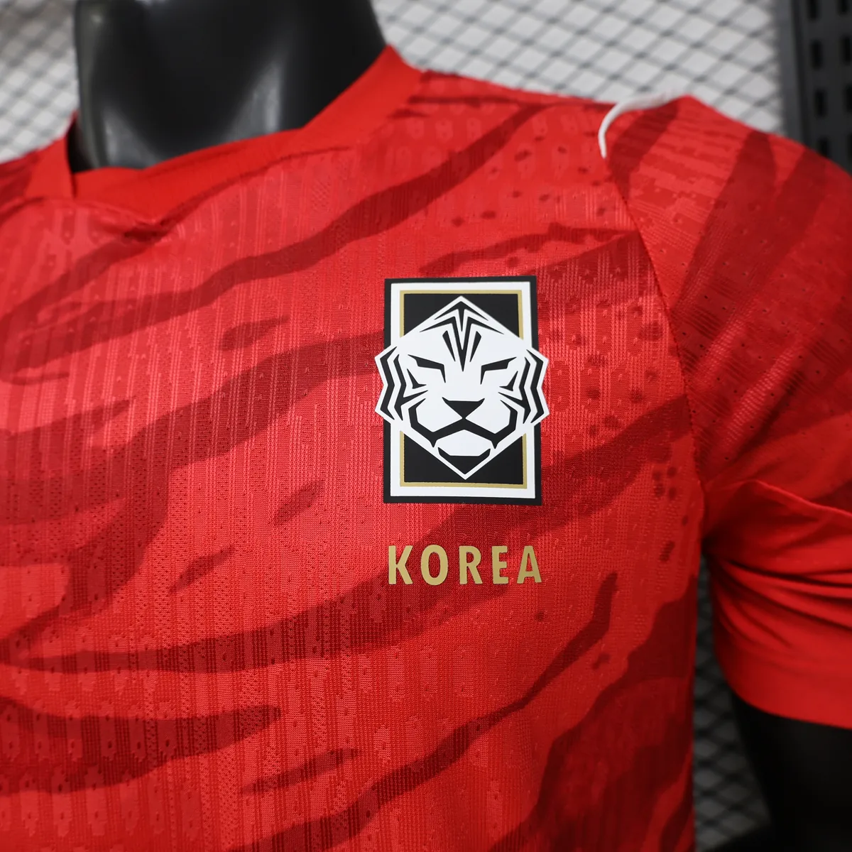 2026 World Cup South Korea Mens Home Kit Player Version Soccer Shirt Red AAAAJersey Dropship Yupoo 9