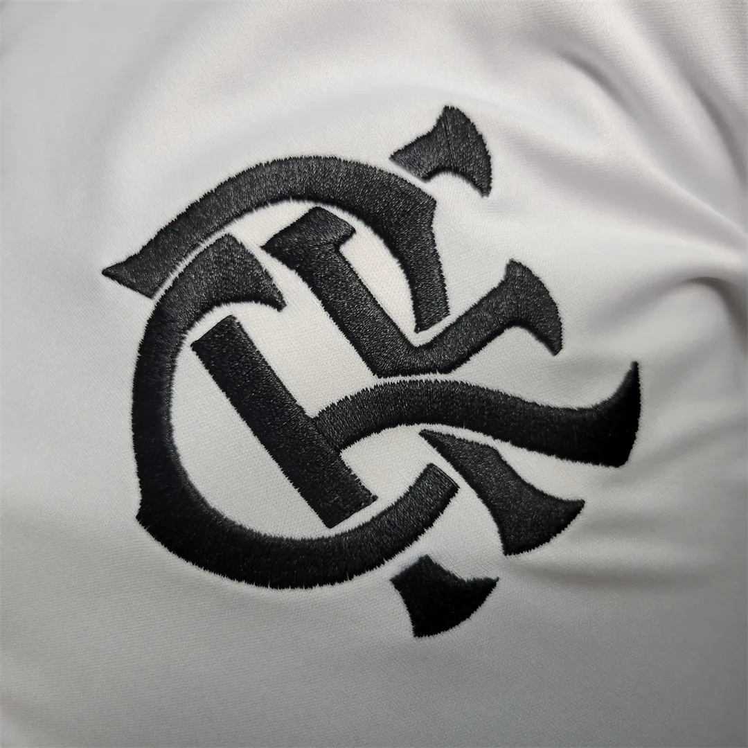 23-24 POLO Flamengo White Training Suit 4