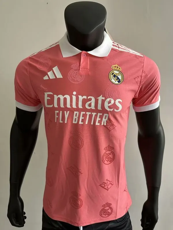 25-26 Real Madrid Pink Kit Special Edition Player Version Soccer Jerseys Yupoo S-2XL 2