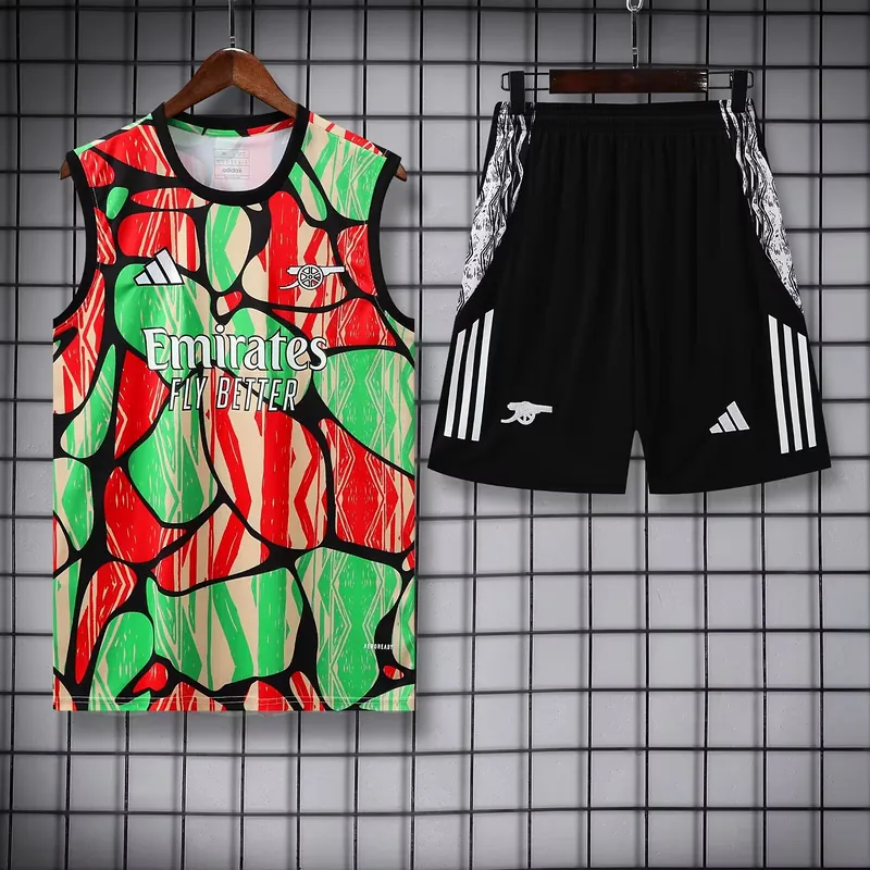 25-26 Arsenal Pre-Match Kits Football Vest Suits 4