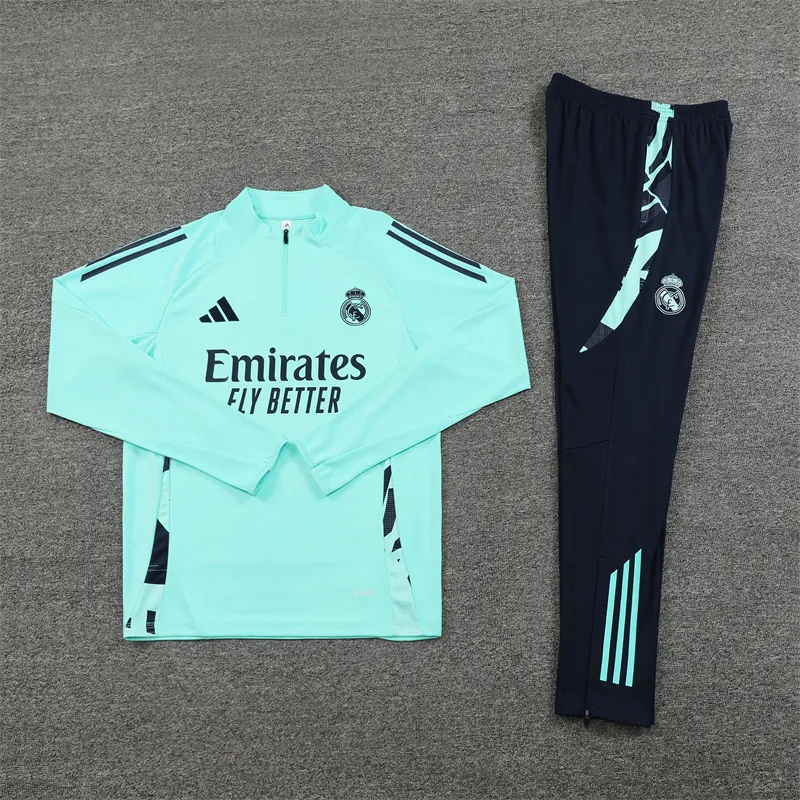 24-25 Real Madrid Long Sleeve Training Suit Football Shirts 2