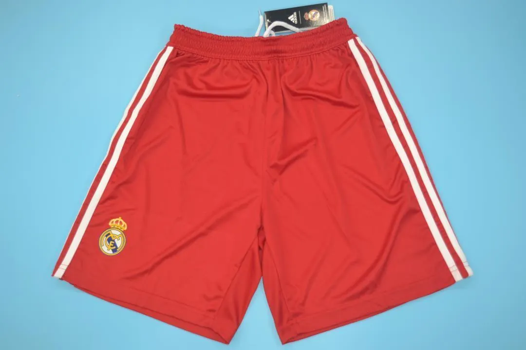 11-12 Real Madrid red shorts 11
