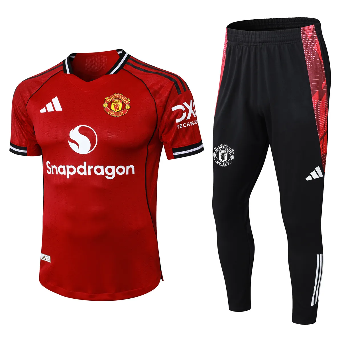 25-26 Manchester United Home Player Version Training Kits Football Tracksuits 5