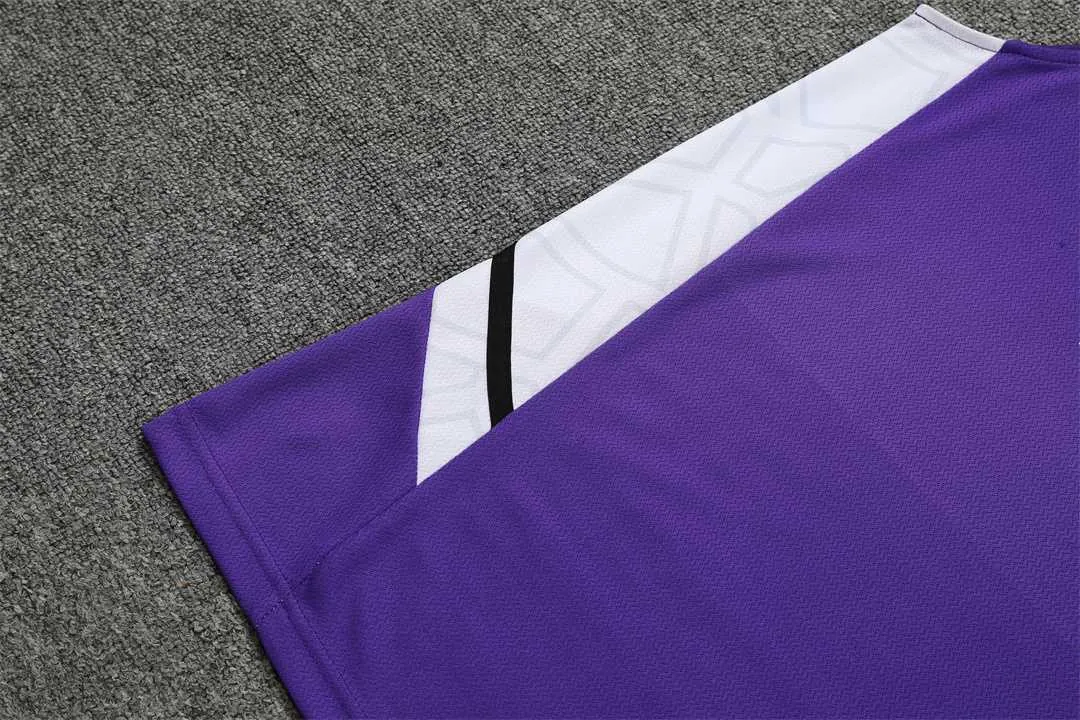 22-23 Real Madrid training suit kit Purple 3