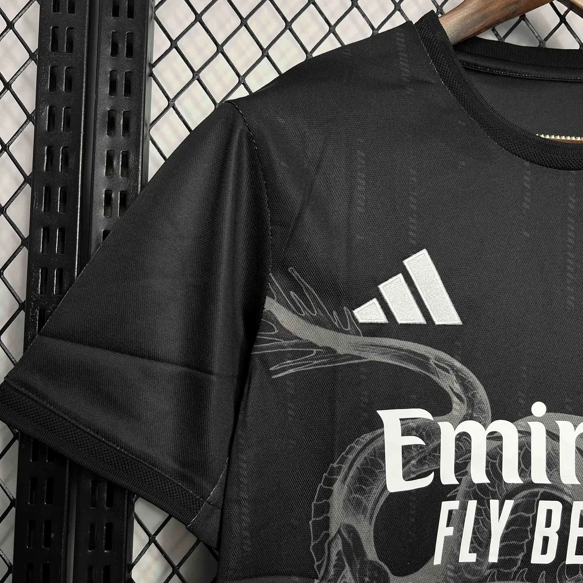 24-25 Real Madrid Dragon Black Special Edition Kit AAAAJersey Dropshiping Yupoo 2