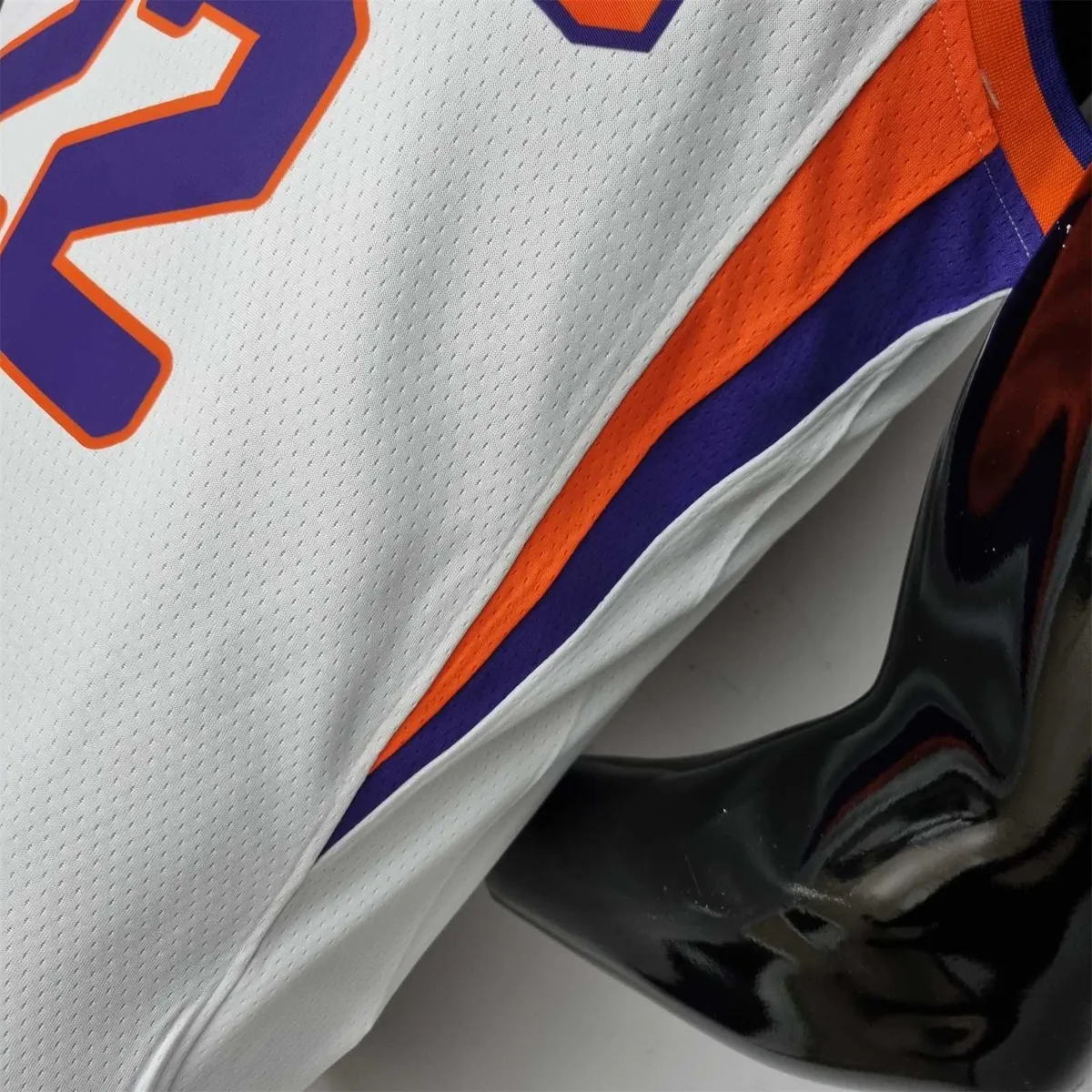 75th Anniversary Ayton #22 Phoenix Suns White NBA Jersey 4
