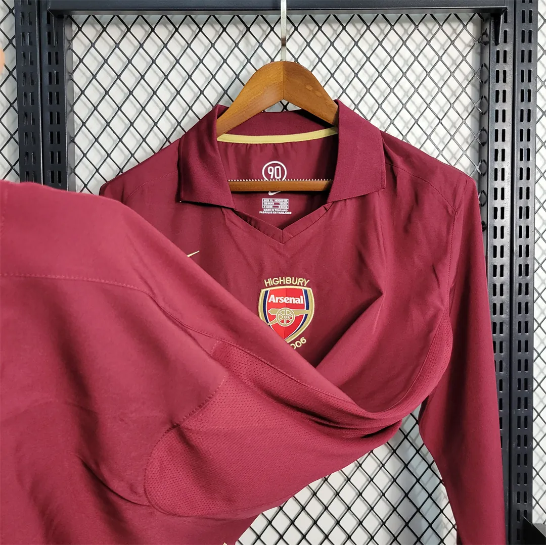 05-06 Arsenal home long sleeve 6