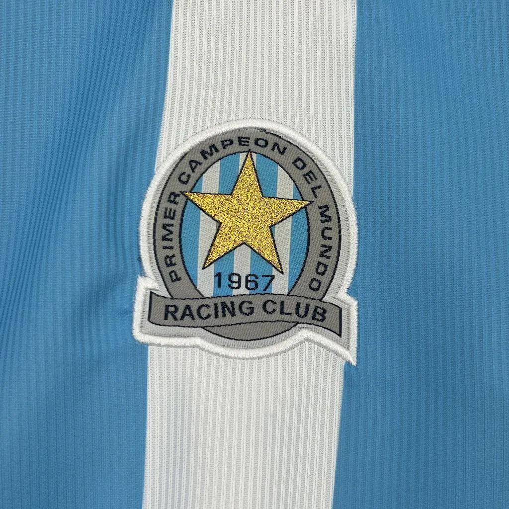 00-01 Racing Club de Avellaneda Home Retro Kit Vintage Shirt AAAAJersey Supplier Yupoo 3