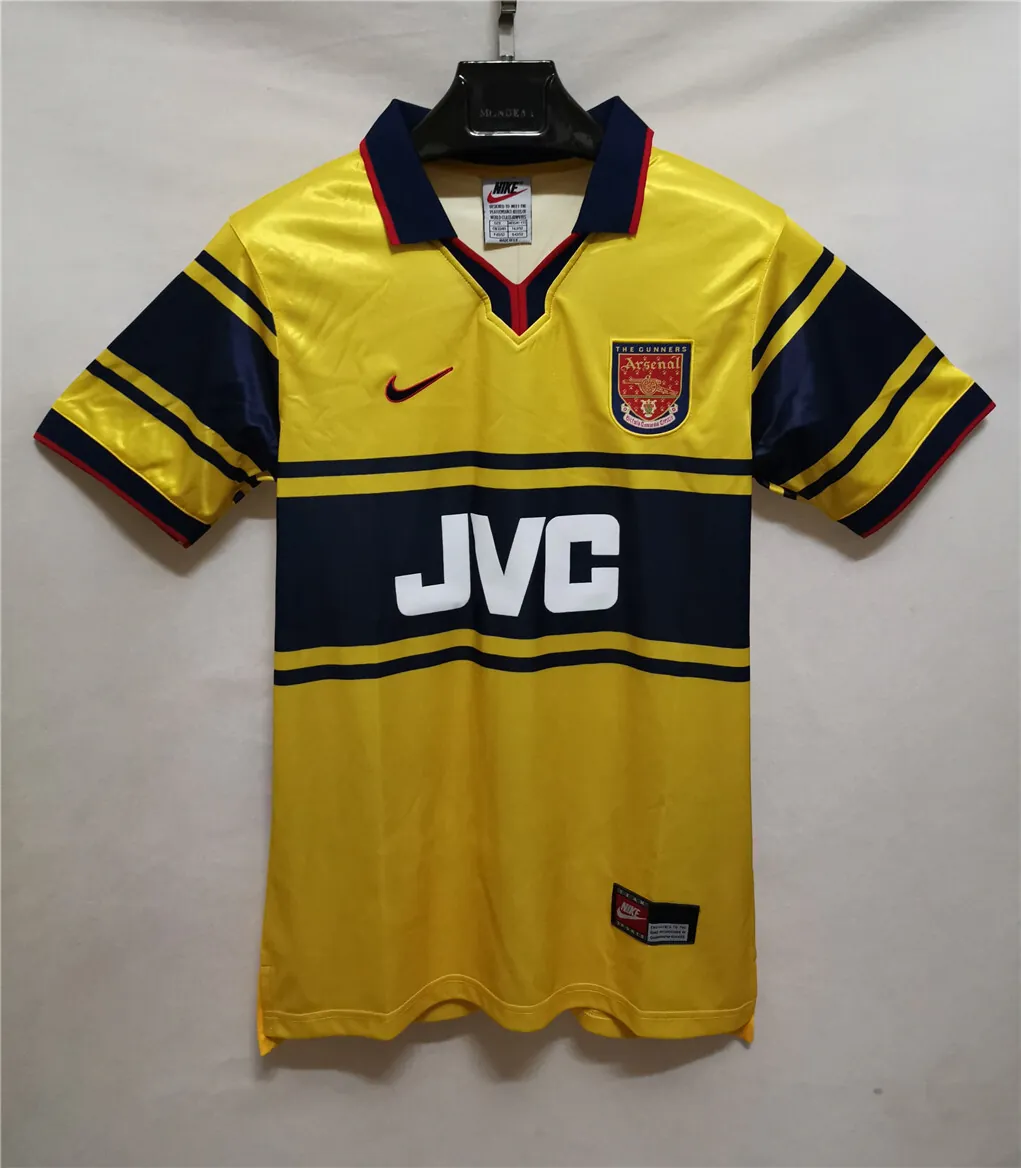 97-98 Arsenal away yellow 9