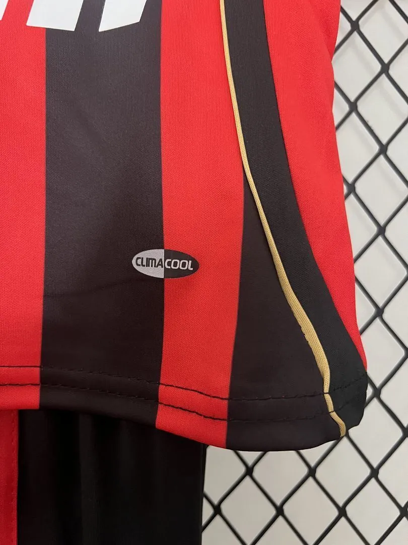 06-07 AC Milan Kids Retro Home Kits Cheap Jersey Yupoo 2