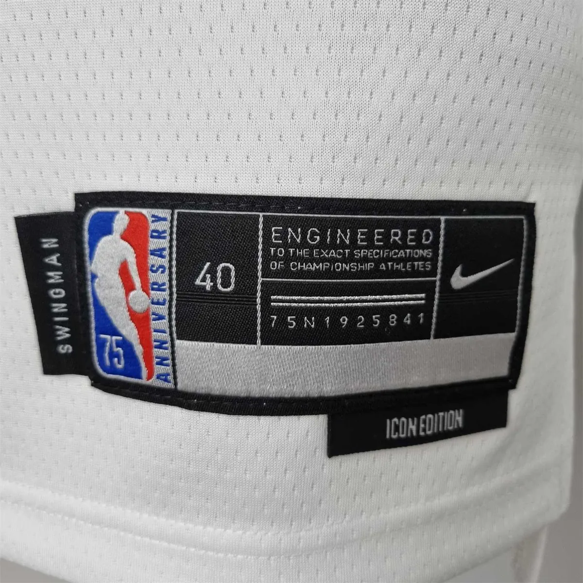 75th Anniversary Ayton #22 Phoenix Suns White NBA Jersey 3