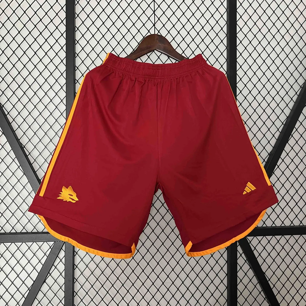 23-24 Roma Home Shorts Football Uniform AAAAJerseys Dropshipping Yupoo 2