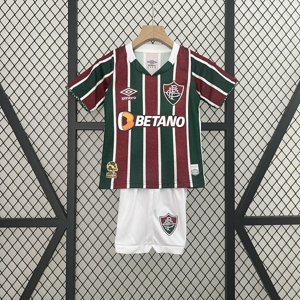 24-25 Fluminense Home Kid Kits Youth Apparels AAAAJersey Wholesale Yupoo 10
