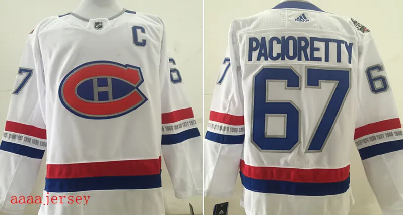 Montreal Canadiens ice hockey jersey M-3XL 蒙特利尔加拿大人队冰球服 3