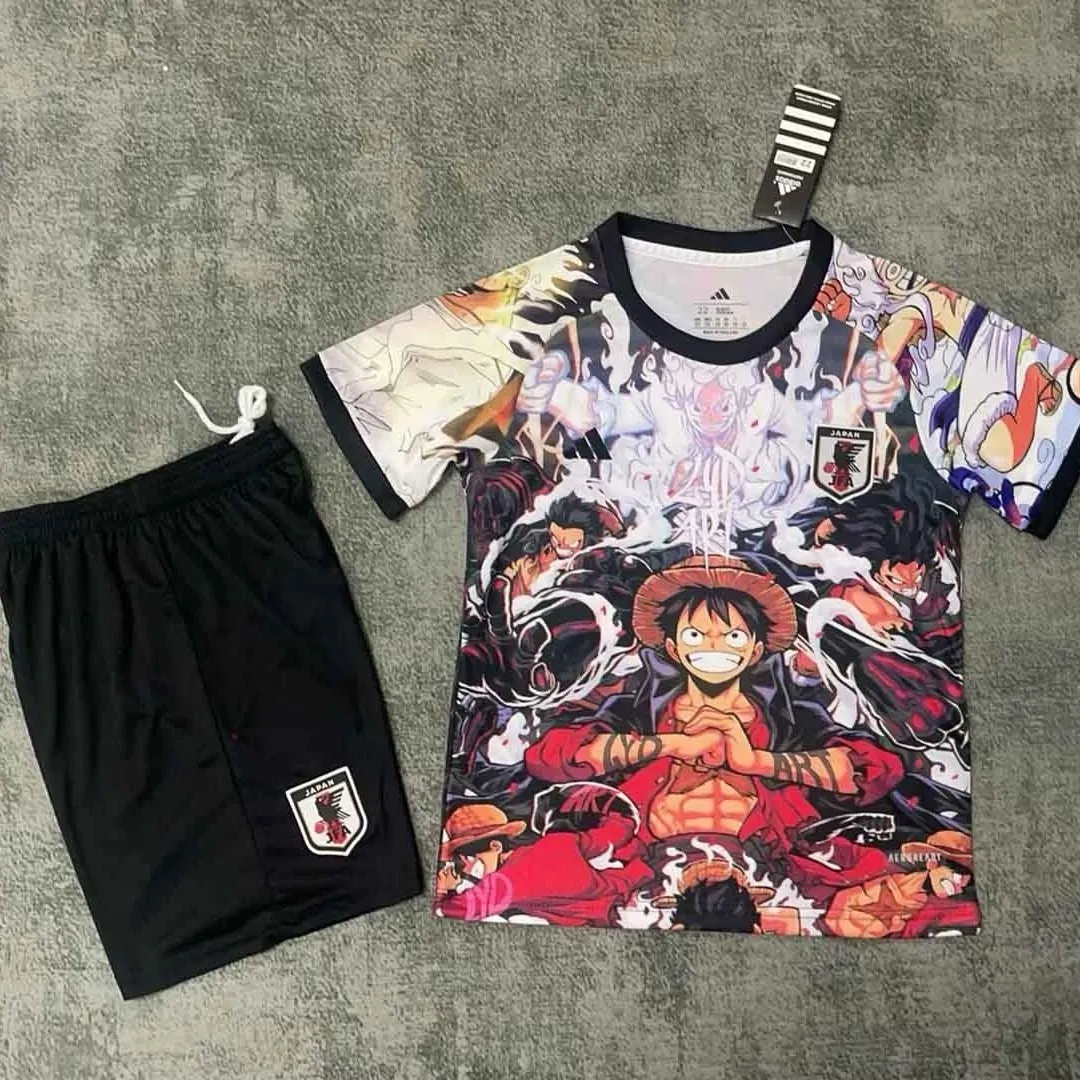 2025 Japan One Piece Luffy Special Edition Kid Kits Youth Apparels AAAAJersey Dropship Yupoo 2
