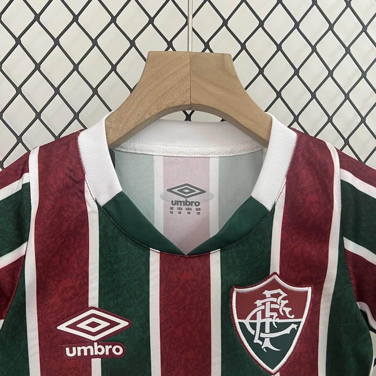 24-25 Fluminense Home Kid Kits Youth Apparels AAAAJersey Wholesale Yupoo 8