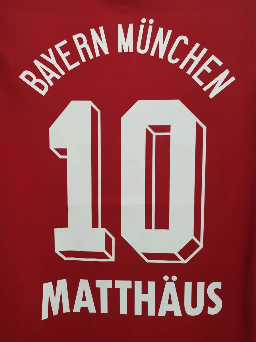 93-94 Bayern Munich home red blue 2