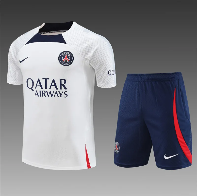 23-24 PSG Short Sleeve Tracksuit Yupoo 3